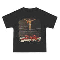 Jesus Defeats Satan Black Tee